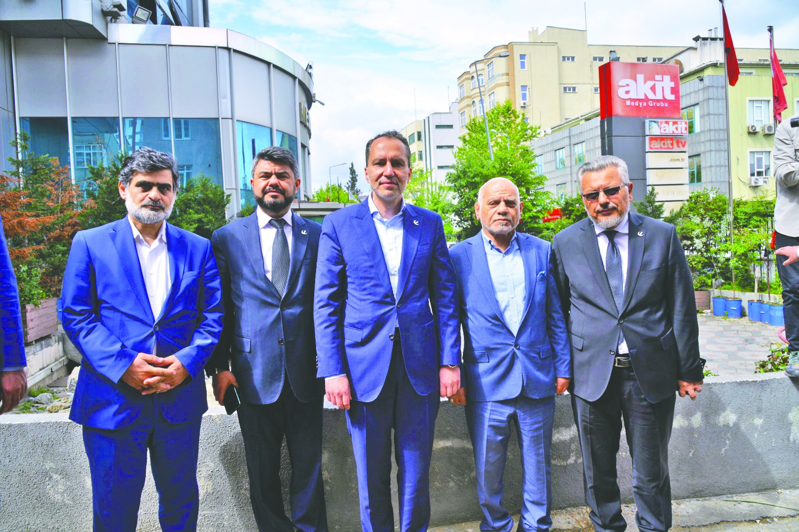 Fatih Erbakan’dan ‘geçmiş olsun’ ziyareti