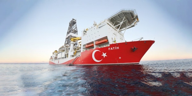 Fatih, Kıbrıs'ın batısında sondaj çalışmalarına başladı! Rumlar panikledi