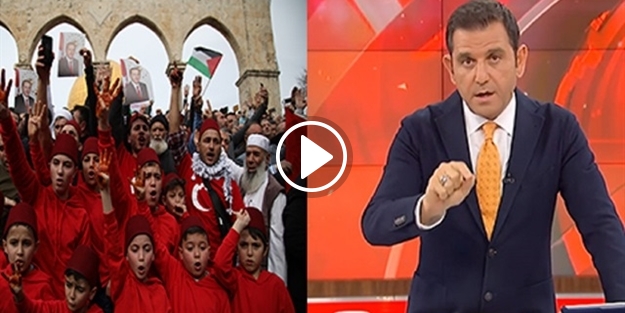 Fatih Portakal Kudüs’teki bu görüntüyü hazmedemedi