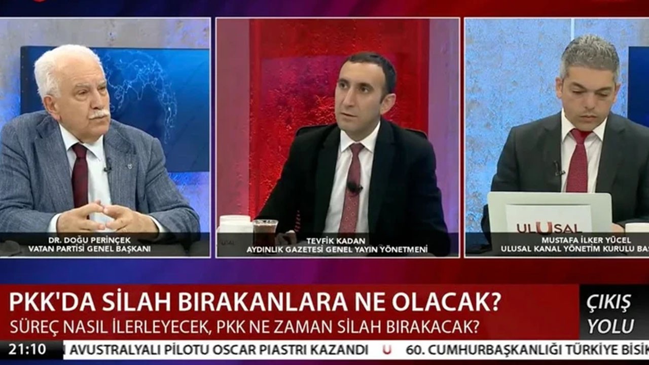 Fatih Portakal'dan zehir zemberek sözler: Doğu Perinçek tepki gösterdi