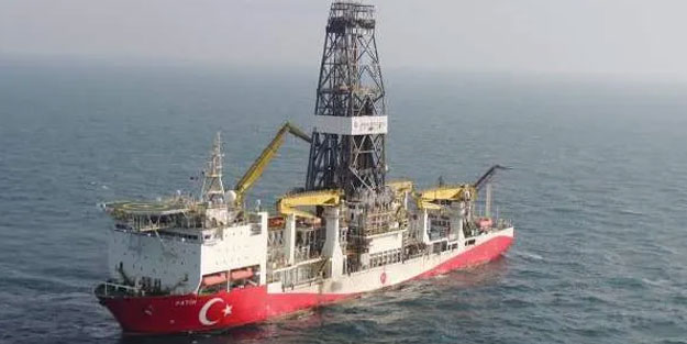 Fatih sondaj gemisi denize açıldı