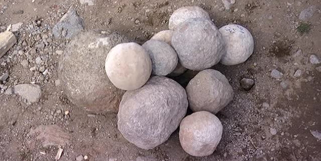 Fatih Sultan Mehmet'in gülleleri bulundu