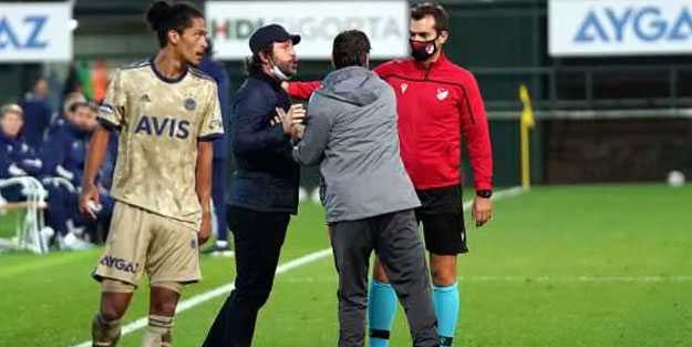 Fatih Tekke'den hakeme sert tepki