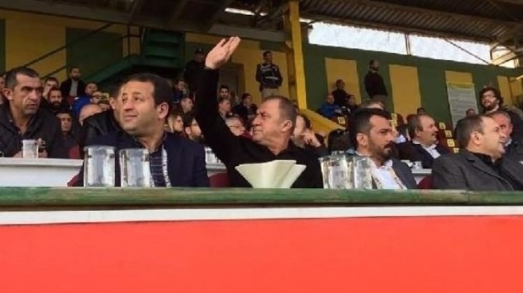 Fatih Terim, 3. lig maçını izledi!
