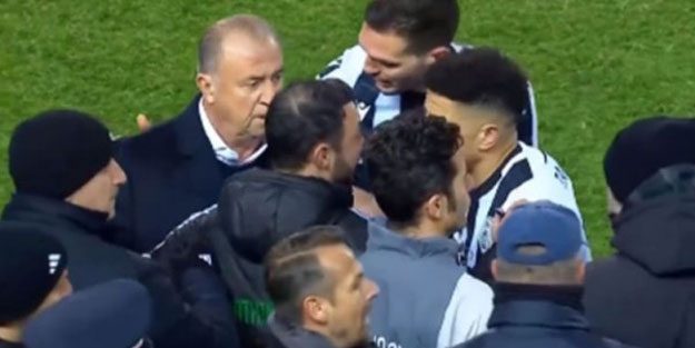 Fatih Terim ve Lucescu'nun oğlu karşı karşıya geldi! Polis ayırdı