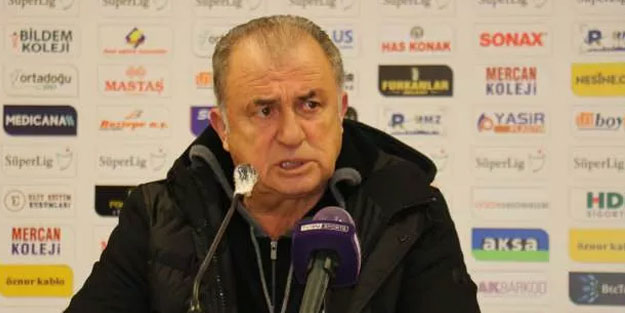 Fatih Terim'den maçın hakemine sert tepki