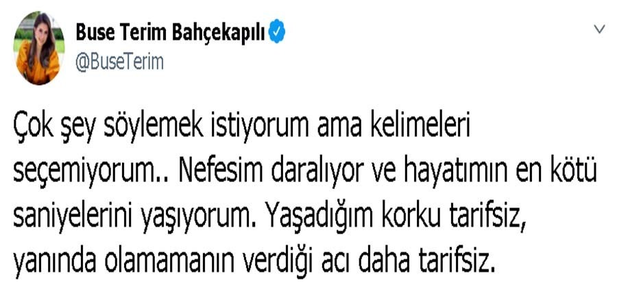 Fatih Terim’in kızından duygusal paylaşım 
