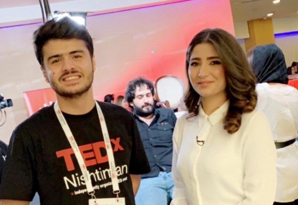 Fatihi Mahmood Ismael, sunucu Shahyan Tahseen ile bir araya geldi 