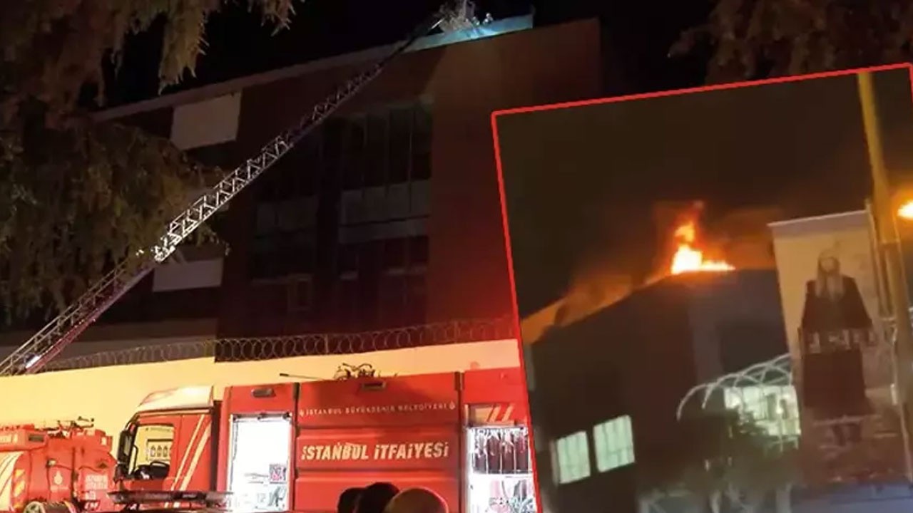 Fatih'te hastanede yangın çıktı!
