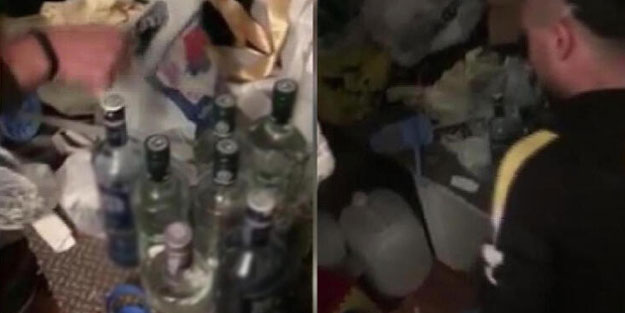 Fatih'te sahte içki operasyonu: 2 gözaltı