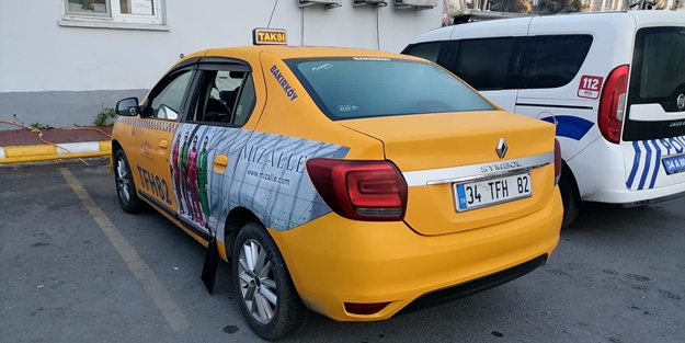 Fatih'te takside dehşet! 1 ölü