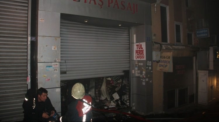Fatih'te yangın korkusu!
