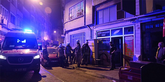 Fatih’teki iş yerinde çıkan yangında 4’ü ağır 6 kişi yaralandı