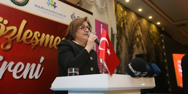 Fatma Şahin imzaladı: Belediye çalışanlarına yüzde 40 zam!