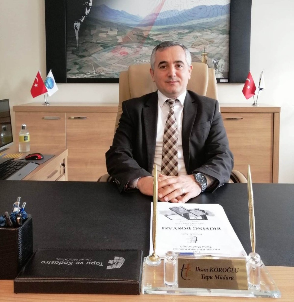 Fatsa Tapu’da 24 bin 817 başvuru talebi 