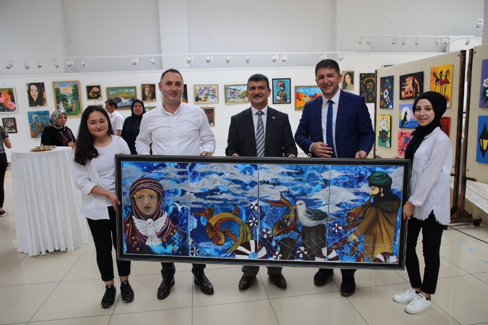 Fatsa’da 7’den 70’e Karma Resim Sergisi 