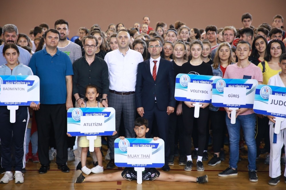 Fatsa’da sporcular sezonu açtı 