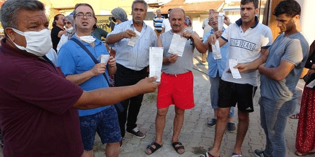 Faturayı görenler şok oldu! Mahalleli ayağa kalktı