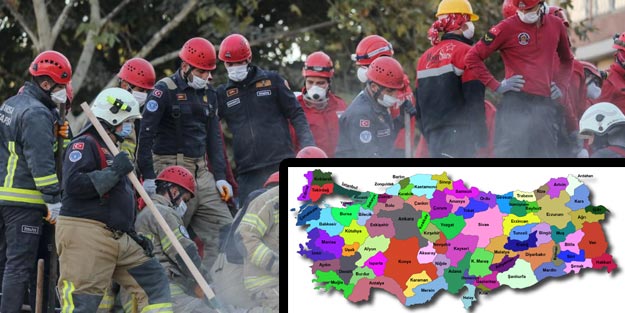 Fay hattında hangi iller var?