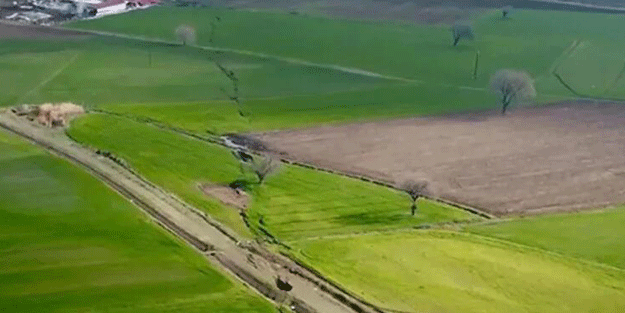 Fay kırığı ortaya çıktı! Kilometrelerce uzunluk böyle görüntülendi
