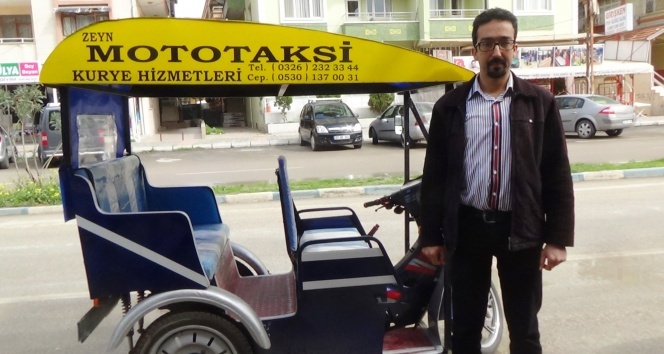Faytonun yerini mototaksiler alıyor