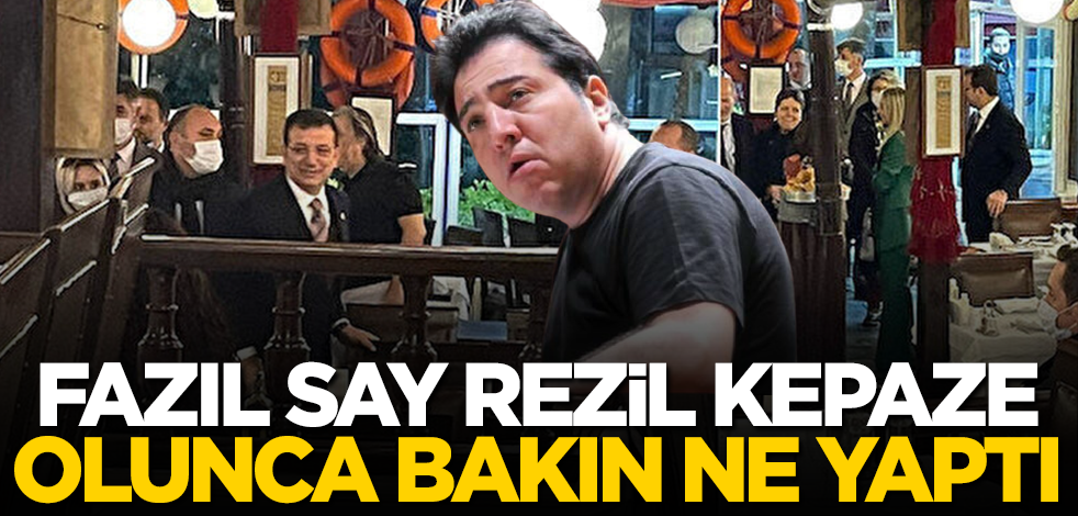 Fazıl Say rezil kepaze olunca bakın ne yaptı