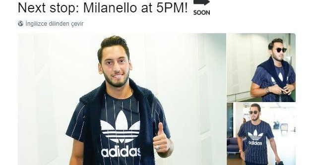 Hakan Çalhanoğlu, Milan’da