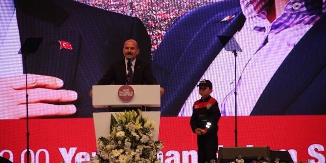 Bakan Soylu ve Bakan Albayrak Trabzonlular gecesine katıldı