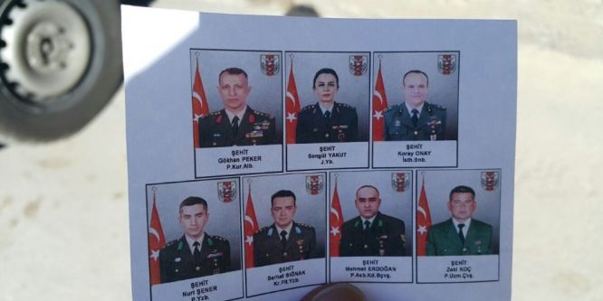 Şehitler için tören hazırlığı başladı