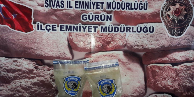 Sivas’ta uyuşturucu operasyonu: 2 tutuklama