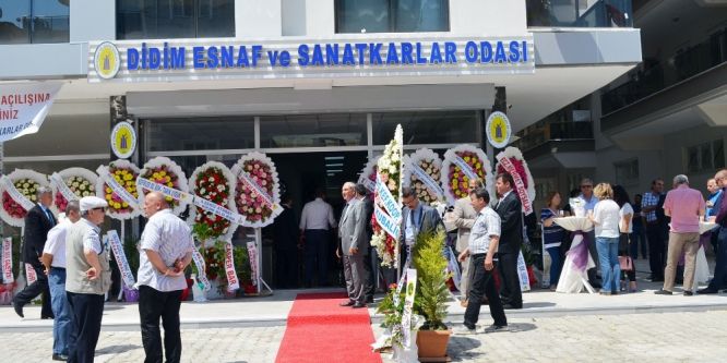 Didim Esnaf Odası resmen hizmete açıldı