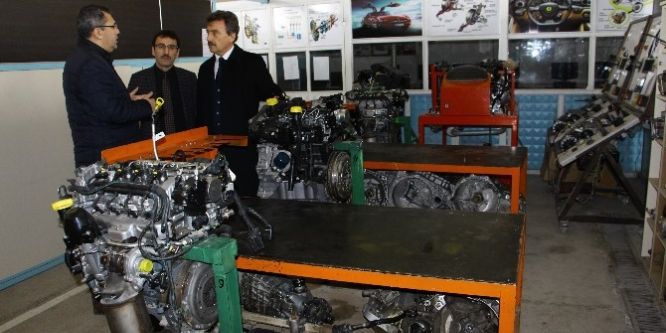 2,5 milyon liralık motor atölyesi kuruluyor