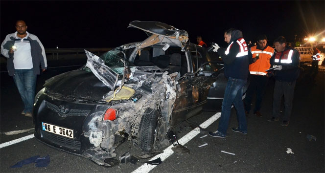 Feci kaza: 1 ölü, 4 yaralı