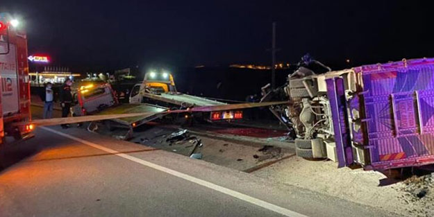 Feci kaza! Çok sayıda ölü ve yaralı var