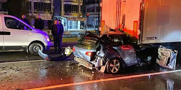 Feci kaza! Sürücü hayatını kaybetti