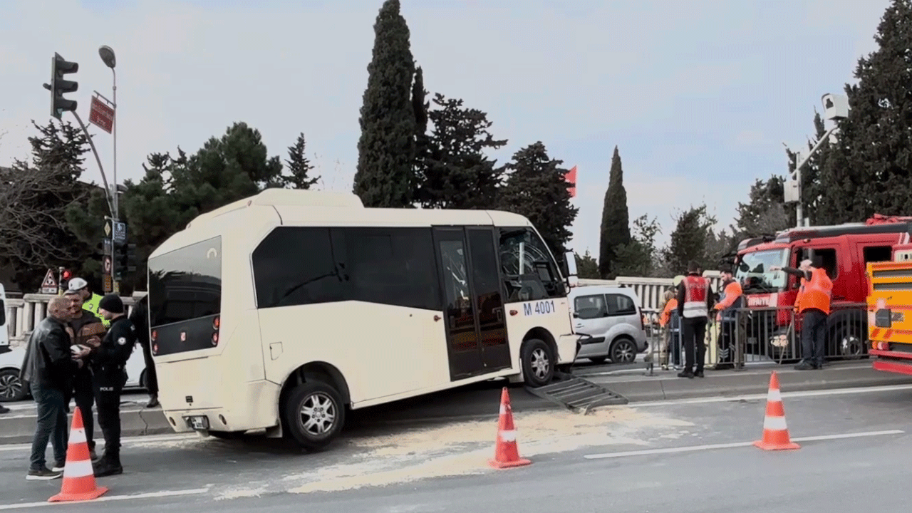 Feci kazada şoför ağır yaralandı