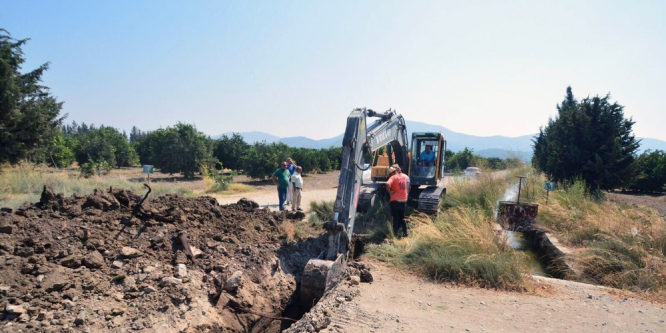Dalaman Kapıkargın suya kavuşuyor