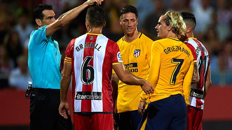 Federasyon hakemi aşağılayan Antoine Griezmann'a acımadı!