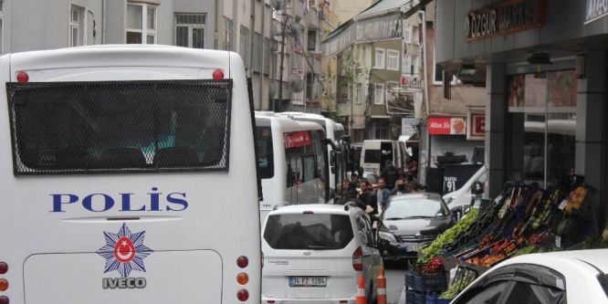 Okmeydanı’nda helikopter destekli terör operasyonu