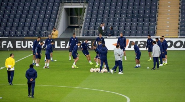 Fenerbahçe, Anderlecht maçı hazırlıklarını tamamladı
