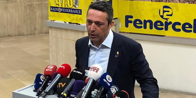 Fenerbahçe Başkanı Ali Koç: Ben buradayım, gitmiyorum