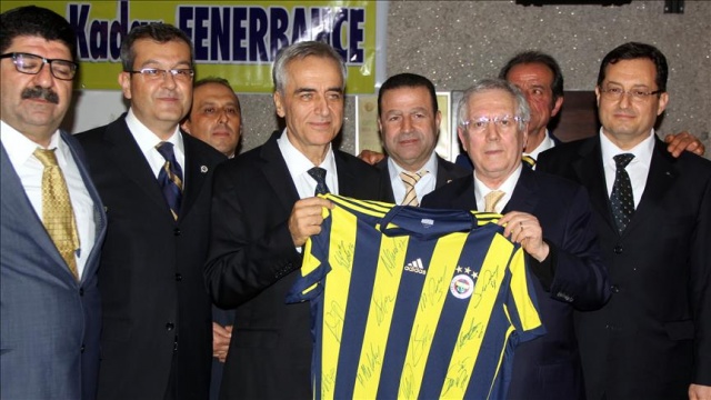 Fenerbahçe Başkanı Aziz Yıldırım, Hatay'da