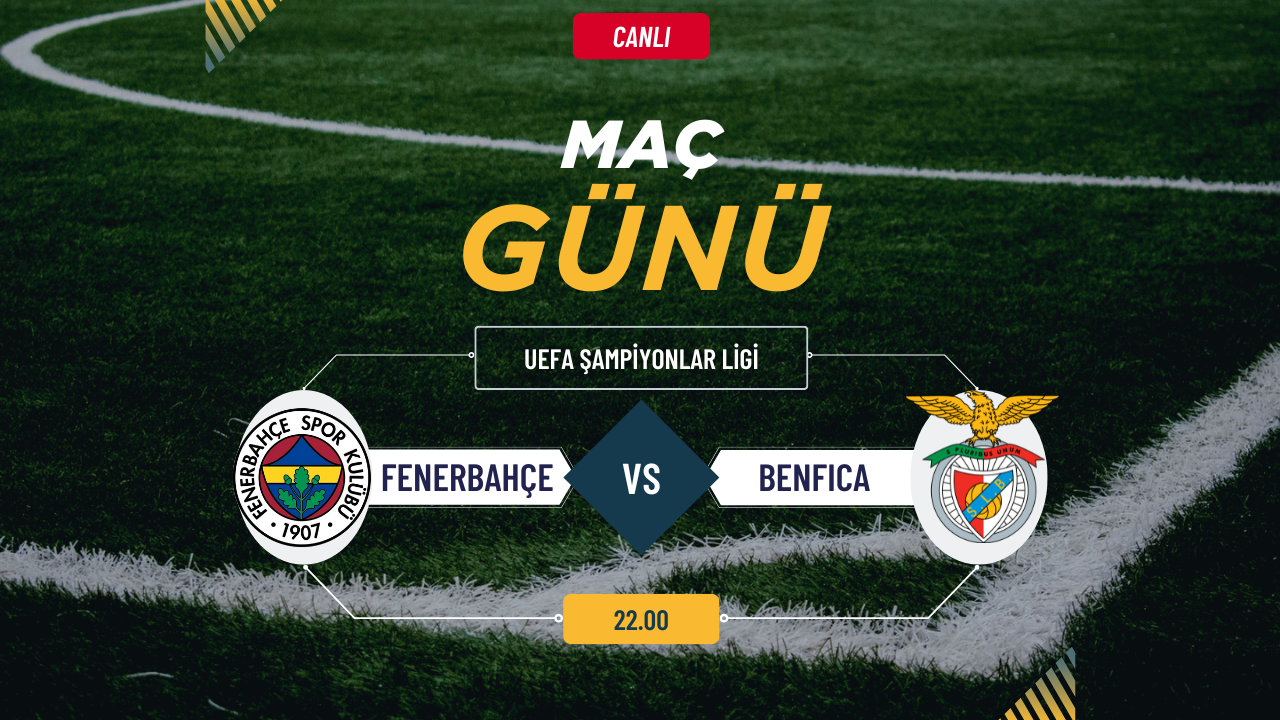 Fenerbahçe-Benfica maçı berabere tamamlandı