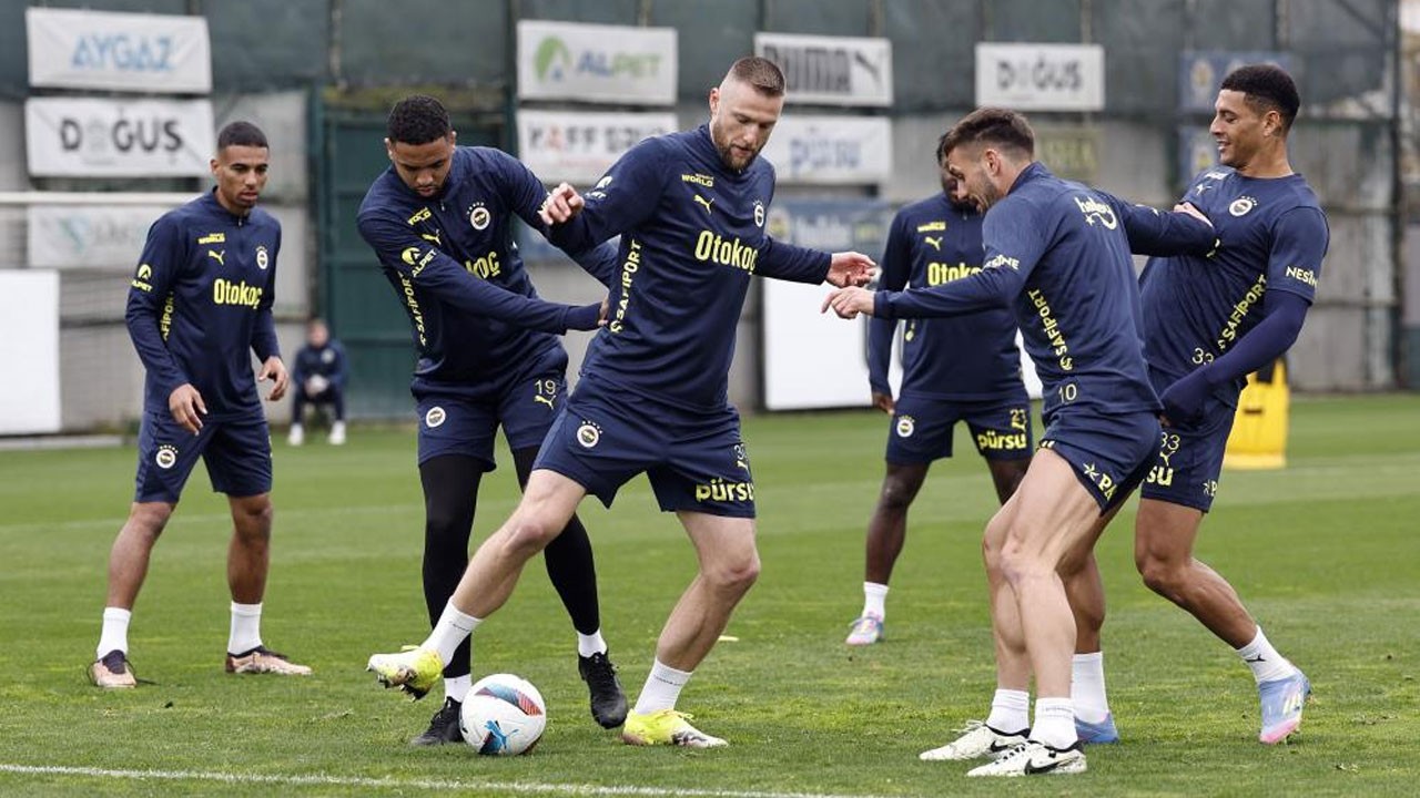 Fenerbahçe, Gaziantep FK maçının hazırlıklarını sürdürüyor