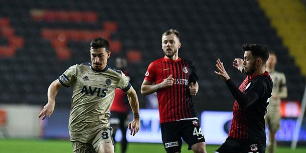 Fenerbahçe Gaziantep'te ağır yara aldı