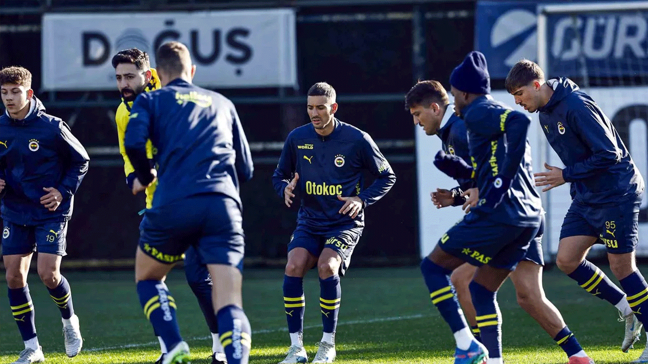 Fenerbahçe Hatayspor maçı öncesi hazırlıklarını hızlandırdı!