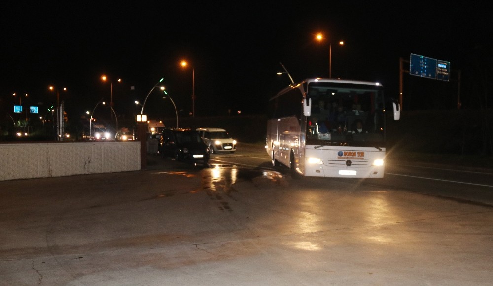 Fenerbahçe kafilesi Rize’de 
