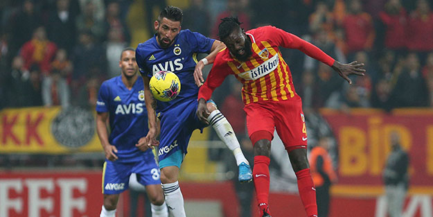 Fenerbahçe, Kayseri'de kayıp!