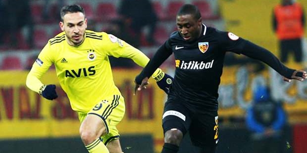 Fenerbahçe - Kayserispor maçında gol yok!