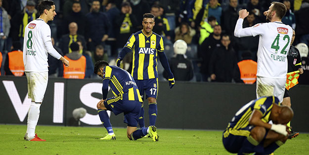 Fenerbahçe-Konyaspor maçına VAR kararları damga vurdu
